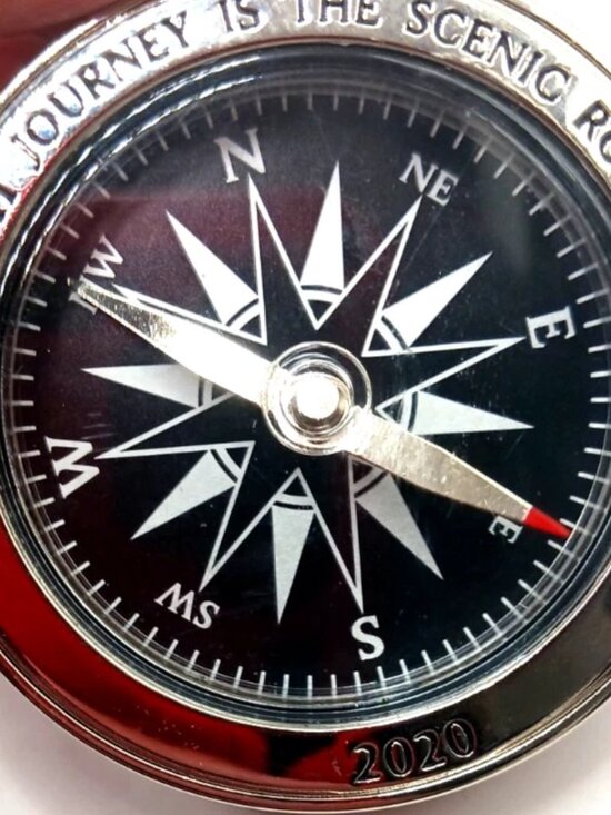 2020 Hallmark Lifes Next Journey Scenic Compass Holiday Ornament - Picture 4 of 5